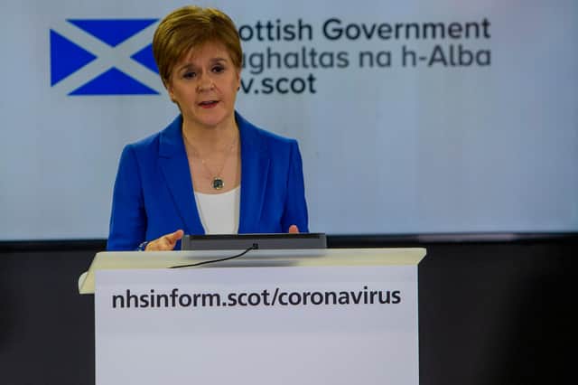 Did Nicola Sturgeon's many televised Covid briefings prime audiences to vote for SNP? (Picture: Getty Images)