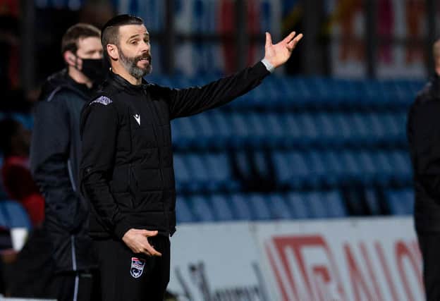 Ross County manager Stuart Kettlewell was relieved of his duties immediately after the game. Picture: SNS
