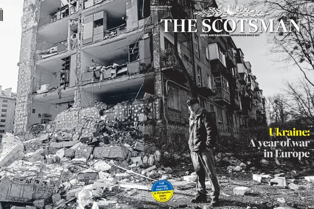 The Scotsman was nominated in the Front Page of the Year category