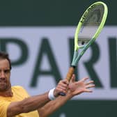 I like to think I have the backhand of Richard Gasquet - the reality is very different!