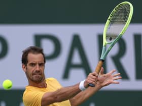 I like to think I have the backhand of Richard Gasquet - the reality is very different!
