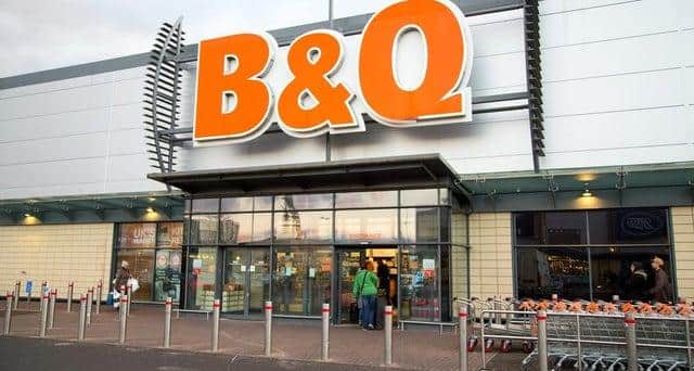 B&Q stores are now open in Aberdeen, Glasgow, East Kilbride and Dundee.