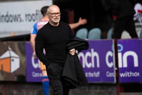 Dunfermline manager John Hughes has stepped down following the club's relegation to League One. (Photo by Sammy Turner / SNS Group)