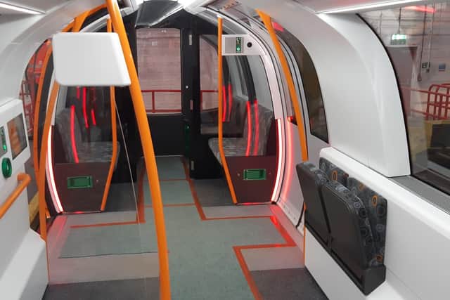 The trains will feature wheelchair spaces and some pop-up seats. Picture: The Scotsman
