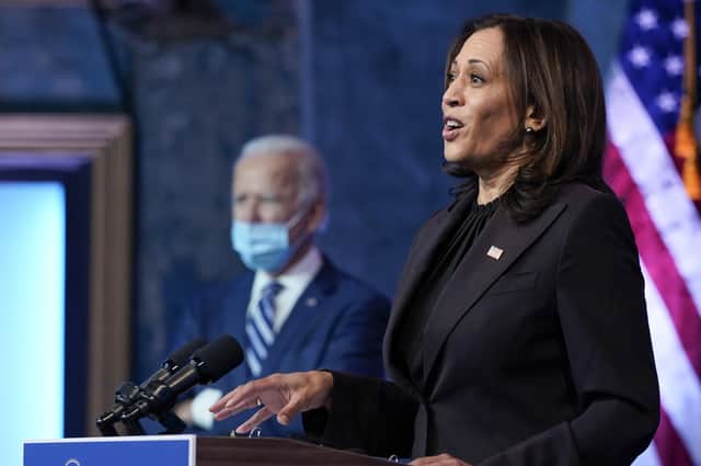 Kamala Harris should be a true co-pilot to President-Elect Joe Biden, and not be fobbed off with special projects (Picture: Carolyn Kaster/AP)