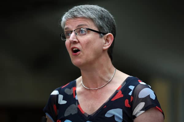 Scottish Green MSP Maggie Chapman survived the vote