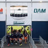 Edinburgh Rugby are donating £1 from each ticket sold for Friday’s night match against Connacht to Ukrainian relief efforts. (Photo by Ross Parker / SNS Group)