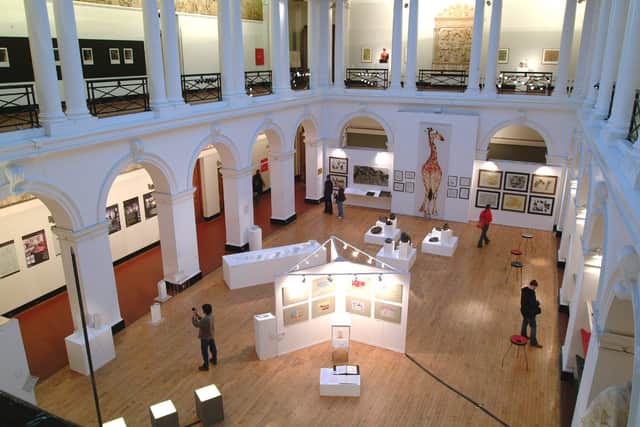 Audiences of only 100 will be able to attend live events with guest authors in the festival's biggest space in the sculpture court at the art school.