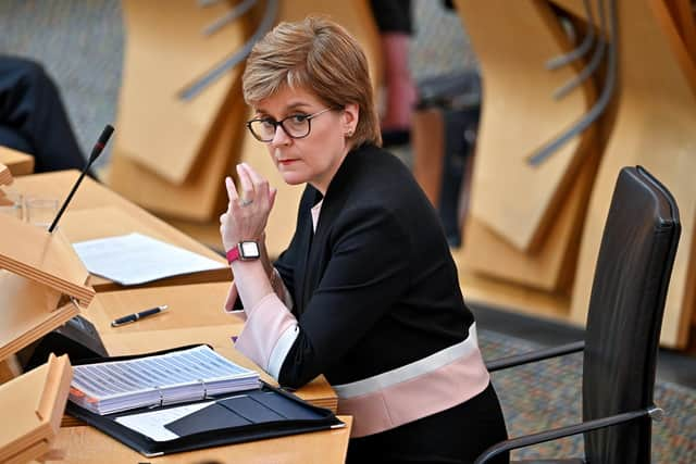 Nicola Sturgeon is expected to give a new Covid-19 updated at Holyrood this afternoon.