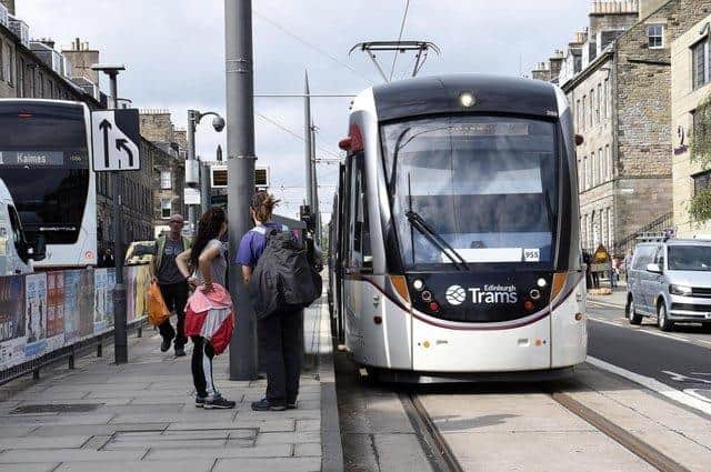 The Scottish Conservatives say councillors will lobby the SNP Government to fund free travel for young people and pensioners on Edinburgh trams and the Glasgow subway (Photo: Lisa Ferguson).
