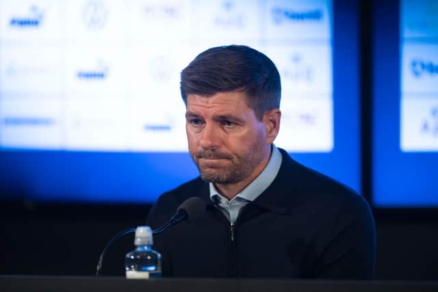 Rangers manager Steven Gerrard.
