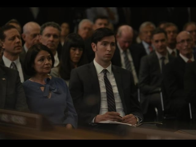 The ninth and penultimate episode of the second season, DC sees the Roys testifying to the Senate in Washington, D.C. about allegations of sexual misconduct on their company's cruise ships.