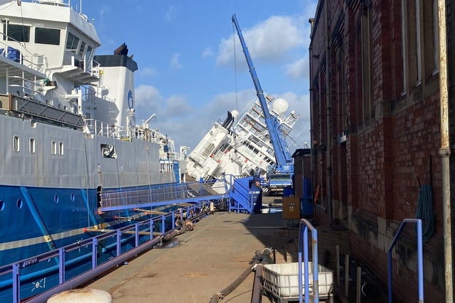 The incident sparked a multi-agency response, with the Scottish Ambulance Service and Scottish Fire and Rescue also in attendance”