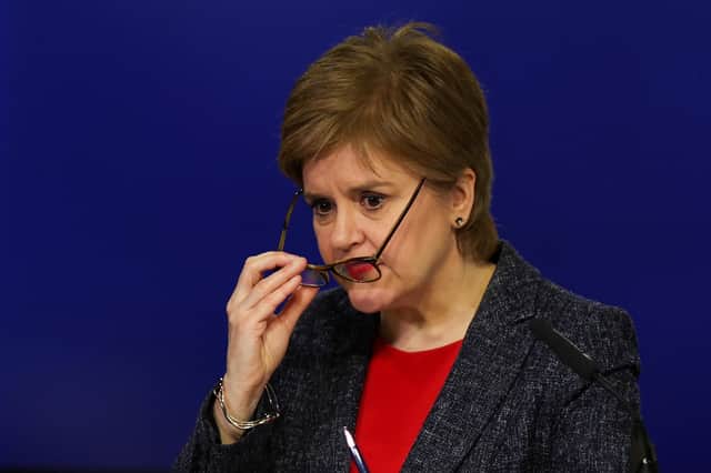 Is First Minister Nicola Sturgeon seeing clearly on the wider implications of Gender Recognition Reform (Scotland) Bill? (Photo by Russell Cheyne - WPA Pool/Getty Images)