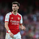 Kieren Tierney is on the cusp of leaving Arsenal with discussions over a loan move to Real Sociedad at an advanced stage. (Photo by Mike Hewitt/Getty Images)