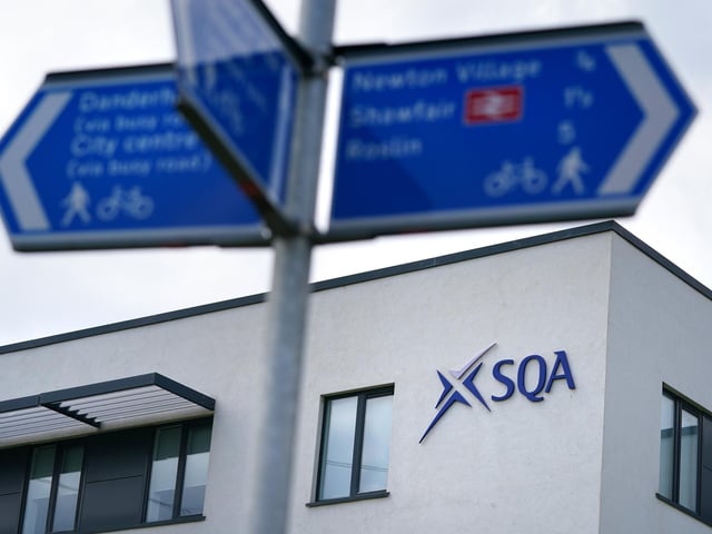 The Scottish Qualifications Authority (SQA) building in Edinburgh. The SQA spent almost 1.6 million pounds on PR in 2022/23, placing seventh in the top ten list for expenditure. Picture: PA