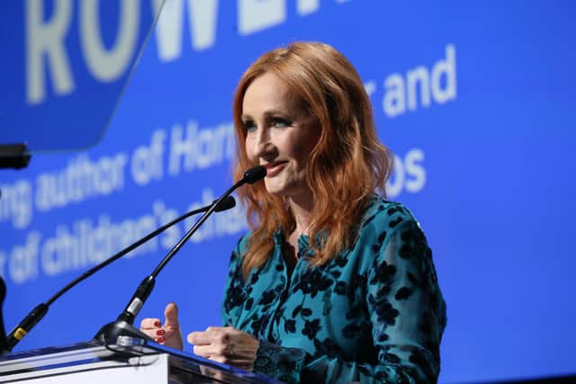 JK Rowling's firm owns swaths of land in the Scottish Borders larger than Edinburgh's Holyrood Park. Picture: Bennett Raglin/Getty