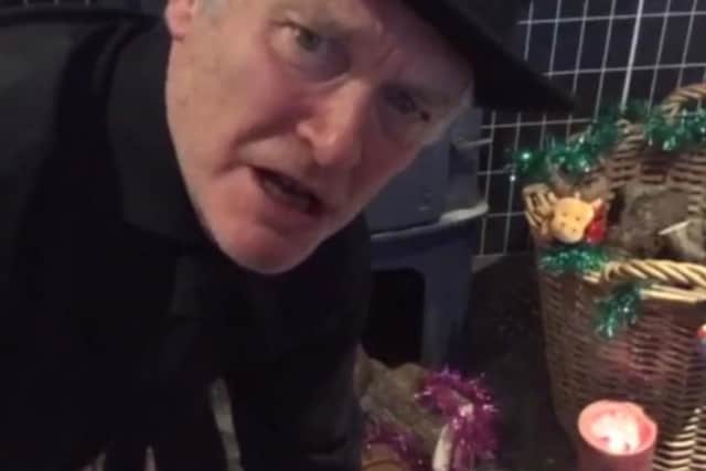 Crawford Logan as Scrooge