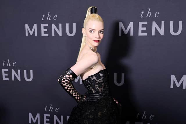 Anya Taylor-Joy attends "The Menu" New York Premiere at AMC Lincoln Square Theater on November 14, 2022 in New York City. (Photo by Theo Wargo/Getty Images)