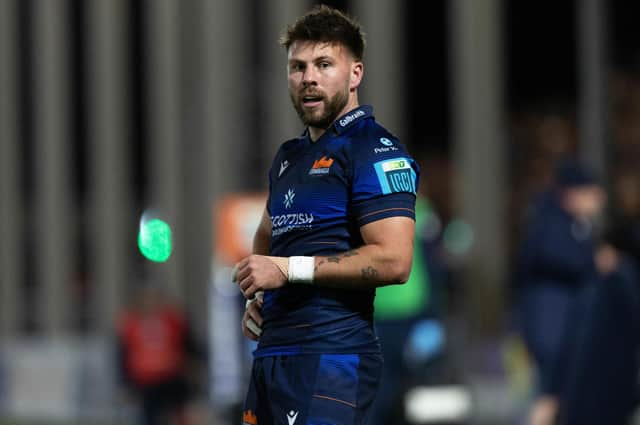 Ali Price admitted it felt "strange" to join Edinburgh after a decade at Glasgow Warriors. He made his debut in the win over the Bulls on Friday. (Photo by Ross Parker / SNS Group)