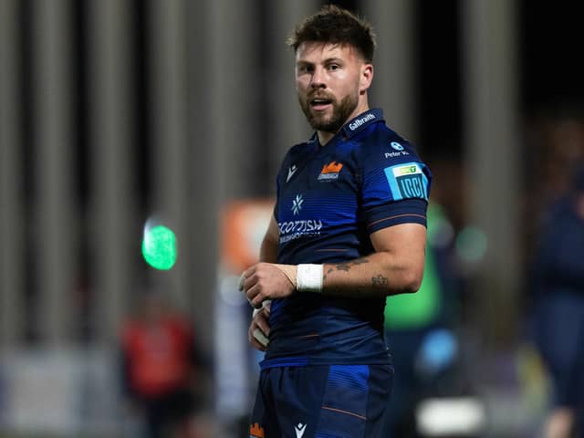 Ali Price admitted it felt "strange" to join Edinburgh after a decade at Glasgow Warriors. He made his debut in the win over the Bulls on Friday. (Photo by Ross Parker / SNS Group)