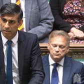 Prime Minister Rishi Sunak speaking in the House of Commons about the Hamas attack.