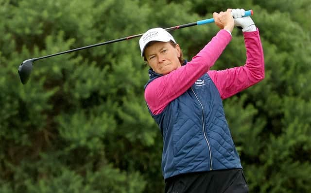 Catriona Matthew in action during last year's AIG Women's Open at Carnoustie Golf Links. Picture: Andrew Redington/Getty Images.