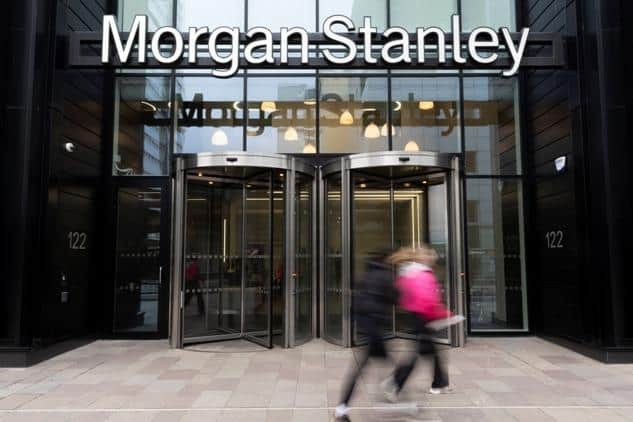 Morgan Stanley opened its first Scottish office in Glasgow in 2000. Picture: Kieran Dodds