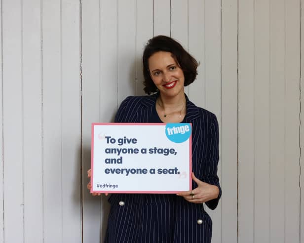 Phoebe Waller-Bridge launched the Keep It Fringe fund.