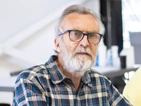 Benny Young as Don in rehearsals for Don Quixote - Man of Clackmannanshire PIC: Alastair More