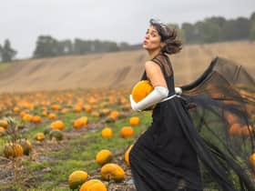 Hannah Visocchi plays a pumpkin farmer called Ella in Dundee Rep's reimagining of Cinderella PIC: Tommy Ga-Ken Wan