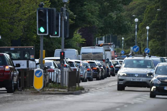 Drivers hate behind held-up by the motor in front when traffic lights change to geen