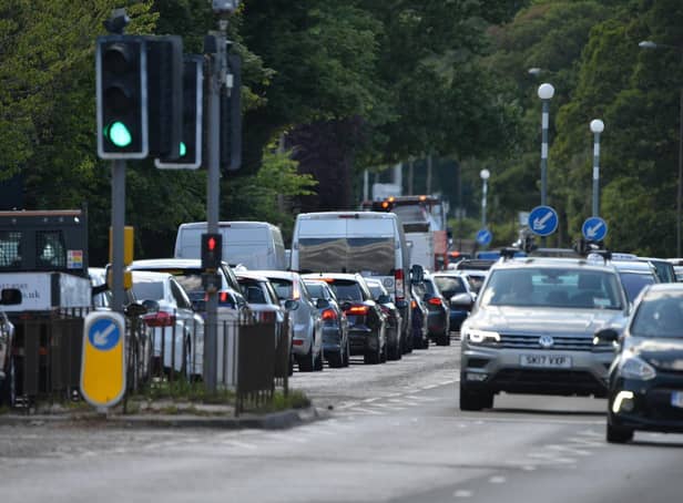 Drivers hate behind held-up by the motor in front when traffic lights change to geen