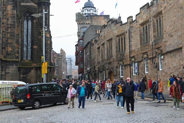The Royal Mile is one of the areas blighted by crime, according to the Tron Area Business Group. Picture: Scott Louden
