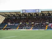 Hearts fans once again travelled in big numbers. (Photo by Mark Scates / SNS Group)