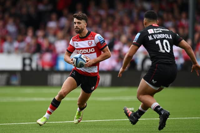 Adam Hastings is out of the tour after injuring his hamstring playing for Gloucester. (Photo by Dan Mullan/Getty Images)