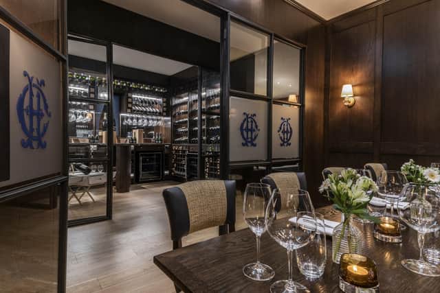 The Balmoral's new Private Dining Room