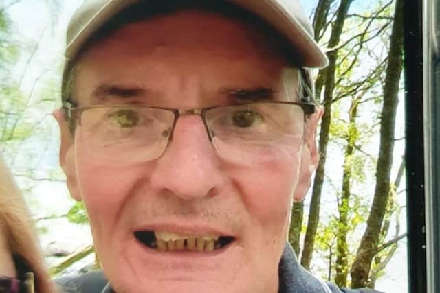 Police Scotland is appealing for information to help trace Gordon Proctor who has been reported missing from the Netherlee area of East Renfrewshire.