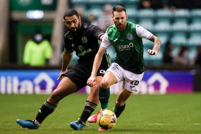 Hibs and Celtic will face each other in the Premier Sports Cup final. (Photo by Craig Williamson / SNS Group)