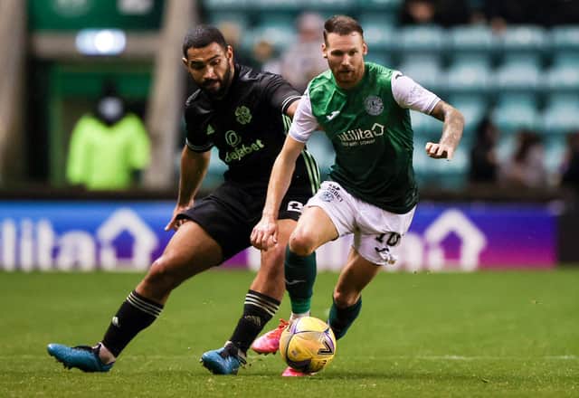 Hibs and Celtic will face each other in the Premier Sports Cup final. (Photo by Craig Williamson / SNS Group)