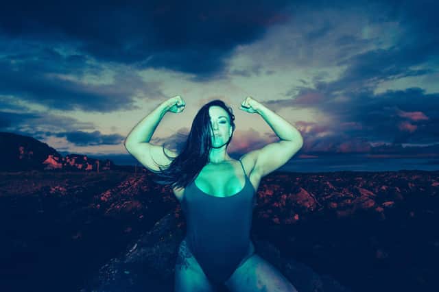 Emmajane Smith, twice name Scotland's strongest woman, who is heading to Northern Ireland later this month to compete in UK championships which will be broadcast on television for the first time. Picture: Contributed