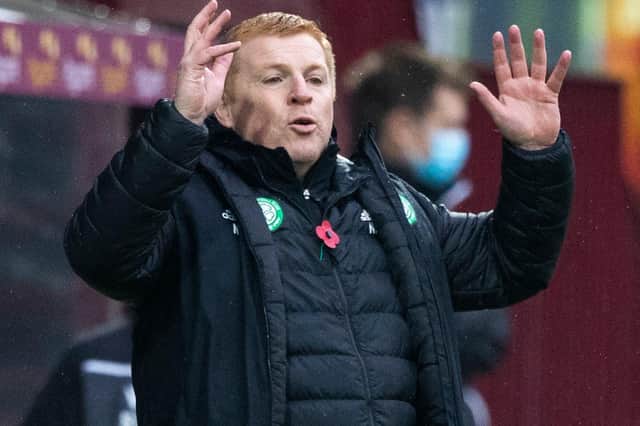 Neil Lennon must mind the gap between Celtic and Rangers at the top of the Premiership table in the pivotal closing weeks of 2020 (Photo by Craig Williamson / SNS Group)
