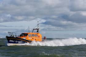 An RNLI lifeboat. Image: Steve Parsons/PA Wire