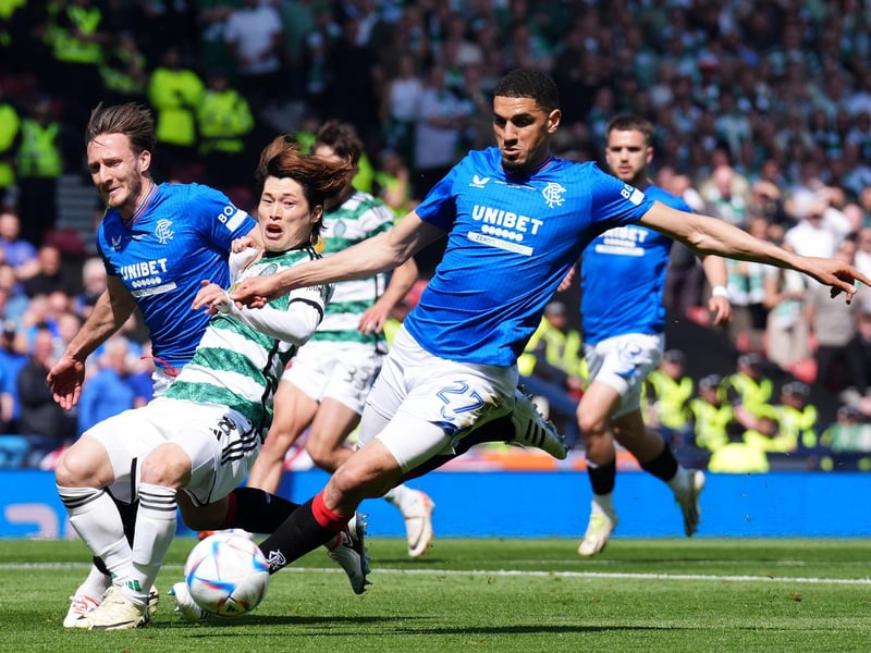 Was an injury fear prior to the match. The Nigerian played very well, keeping Kyogo Furuhashi quiet alongside his partner Ben Davies. Out of contract next month, it remains to be seen if he will be granted another deal. Still looks like he has something to give Rangers. 6
