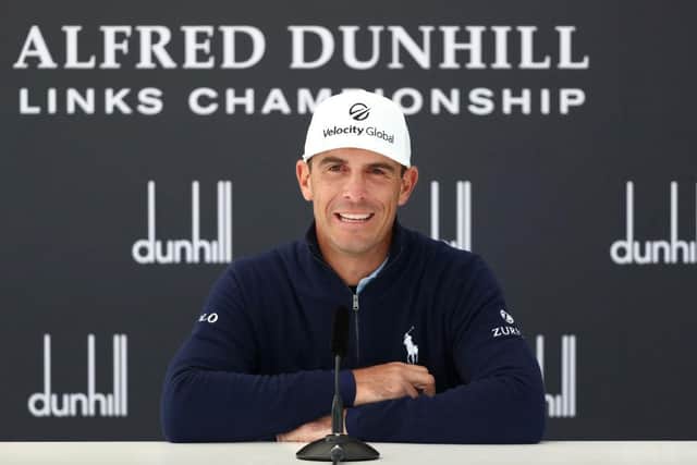 Billy Horschel will be playing in the Alfred Dunhill Links Championship for the third year in a row in October. Picture: Matthew Lewis/Getty Images.