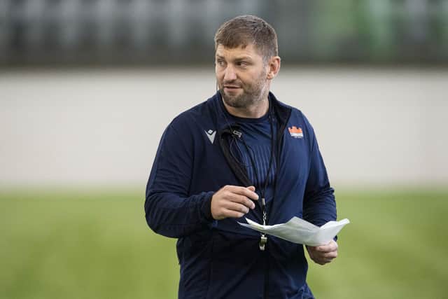 Stevie Lawrie has signed a new deal with Edinburgh Rugby as the club's lead forwards coach.  (Photo by Ross MacDonald / SNS Group)