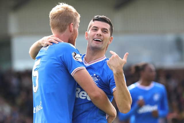 Jordan Jones is back in Rangers line-up this afternoon - one of four changes to the line-up.