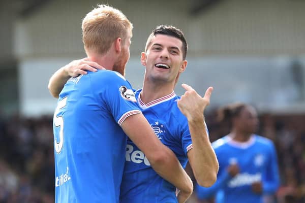Jordan Jones is back in Rangers line-up this afternoon - one of four changes to the line-up.
