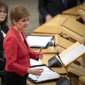First Minister Nicola Sturgeon announced new restrictions for Scotland.