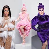 Bimini, Tayce, Lawrence and Ellie will battle it out to be crowned RuPaul's ultimate Queen of season 2 (Picture: BBC)